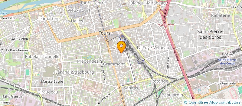 localisation de l'entreprise ASSOCIATION CONSTELLATIO à TOURS