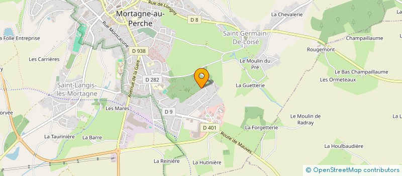 localisation de l'entreprise ASSOCIATION CONT'ORNAISE à MORTAGNE-AU-PERCHE