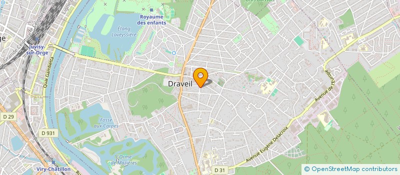 localisation de l'entreprise ASSOCIATION CONTACT à DRAVEIL