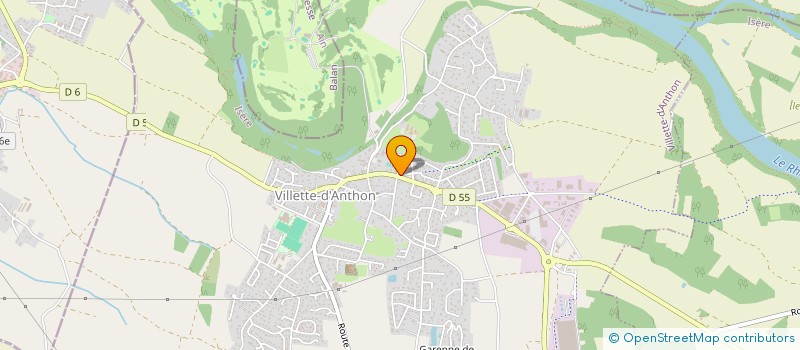 localisation de l'entreprise ASSOCIATION CONTACTS ET ANIMATIONS DE LA MAISON DE RETRAITE DE VILLETTE D'ANTON  VILLETTE-D'ANTHON