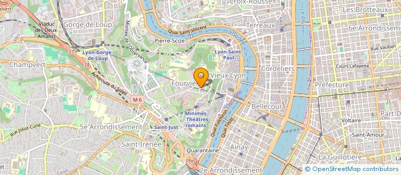 localisation de l'entreprise ASSOCIATION CONTINUO  LYON