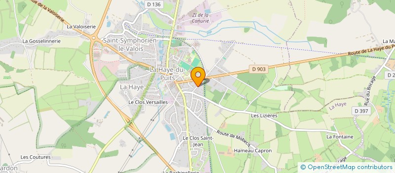 localisation de l'entreprise ASSOCIATION CONTRASTE  PICAUVILLE