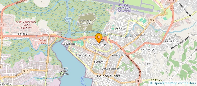 localisation de l'entreprise ASSOCIATION CONTRE CHAMP à LES ABYMES