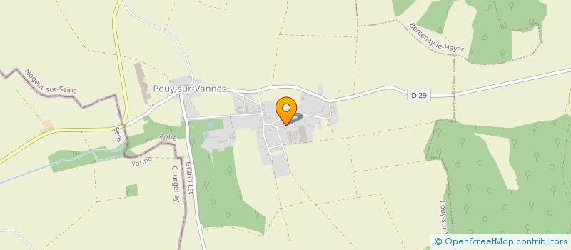 localisation de l'entreprise ASSOCIATION CONTRE LES MAUVAISES ONDES DE MARCILLY LE HAYER  POUY-SUR-VANNES