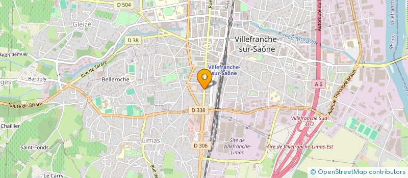 localisation de l'entreprise ASSOCIATION CONVIVIADE MONPLAISIR à VILLEFRANCHE-SUR-SAONE