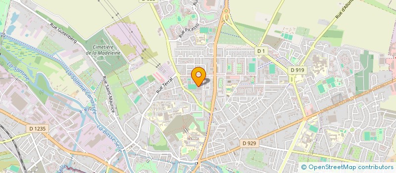 localisation de l'entreprise ASSOCIATION COOL NATION  AMIENS