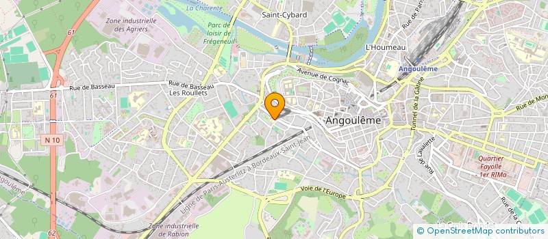 localisation de l'entreprise ASSOCIATION COOPERATIVE DE L'ECOLE JULES FERRY à ANGOULEME