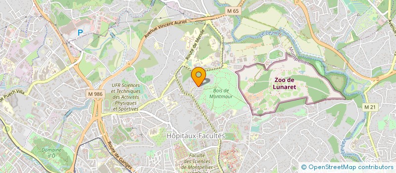 localisation de l'entreprise ASSOCIATION COORD'AGE 34 à MONTPELLIER