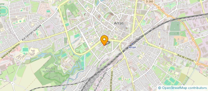 localisation de l'entreprise ASSOCIATION COORDOM à ARRAS