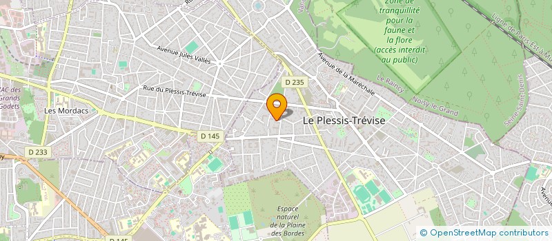 localisation de l'entreprise ASSOCIATION COPRO TOULOUSE LAUTREC  LE PLESSIS-TREVISE