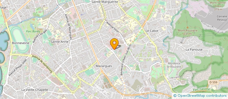 localisation de l'entreprise ASSOCIATION COPROPRIETAIRES CHATEAU SEC à MARSEILLE