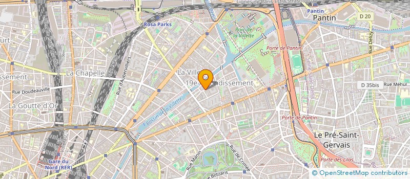 localisation de l'entreprise ASSOCIATION COPROPRIETE ET FORMATION  PARIS