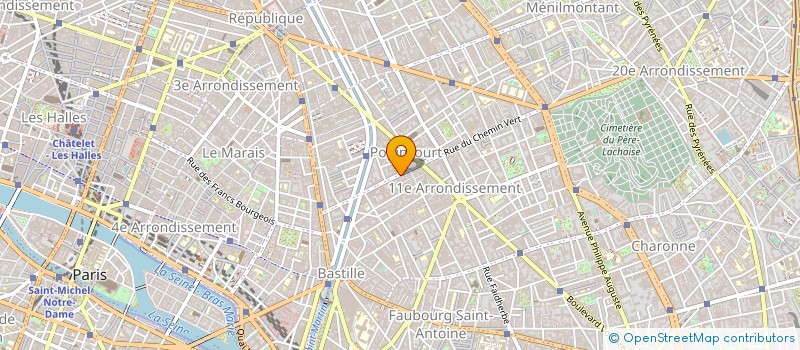 localisation de l'entreprise ASSOCIATION COQUELICOT PRODUCTIONS  PARIS