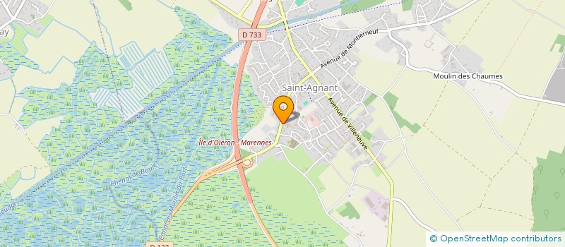 localisation de l'entreprise ASSOCIATION CORE FITNESS  SAINT-AGNANT