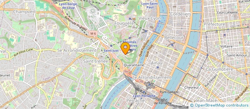 localisation de l'entreprise ASSOCIATION COREILLE à LYON