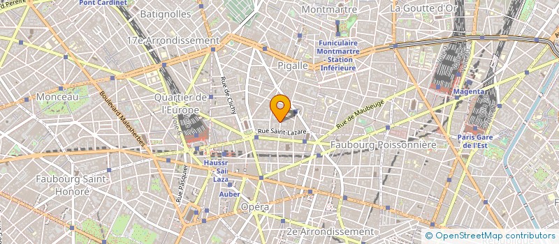 localisation de l'entreprise ASSOCIATION COREST GESTION à PARIS