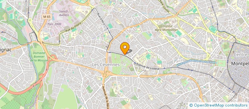 localisation de l'entreprise ASSOCIATION CORLAS 2016 à MONTPELLIER