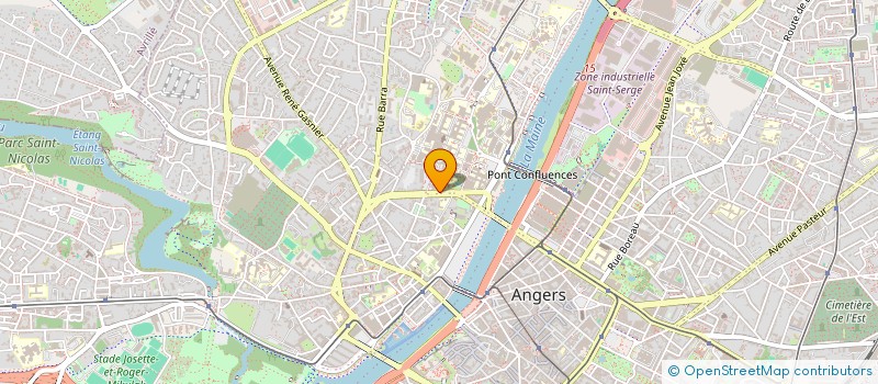 localisation de l'entreprise ASSOCIATION CORPORATIVE DES ETUDIANTS DE PHARMACIE D'ANGERS à ANGERS