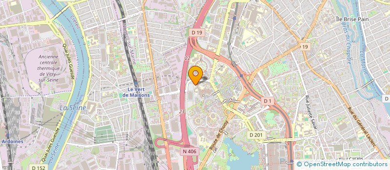 localisation de l'entreprise ASSOCIATION CORPORATIVE DES ETUDIANTS EN DROIT DE CRETEIL (ACEDC)  CRETEIL