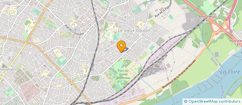 localisation de l'entreprise ASSOCIATION CORPS, GESTE ET ENERGIE à NANTES