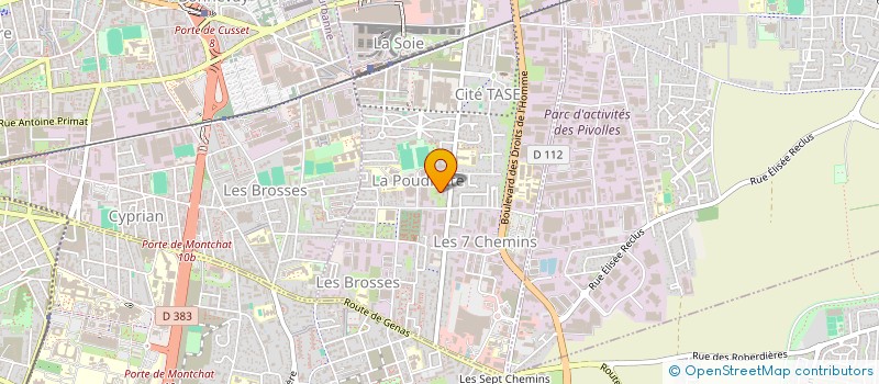 localisation de l'entreprise ASSOCIATION COSPLAYER & CO  VAULX-EN-VELIN