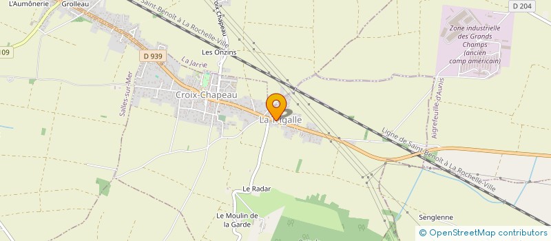 localisation de l'entreprise ASSOCIATION COSTANGO  CROIX-CHAPEAU