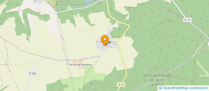 localisation de l'entreprise ASSOCIATION COUCYSSIENNE POUR LA CULTURE ET LES EVENEMENTS SPORTIFS(ACCES) à COUCY-LE-CHATEAU-AUFFRIQUE