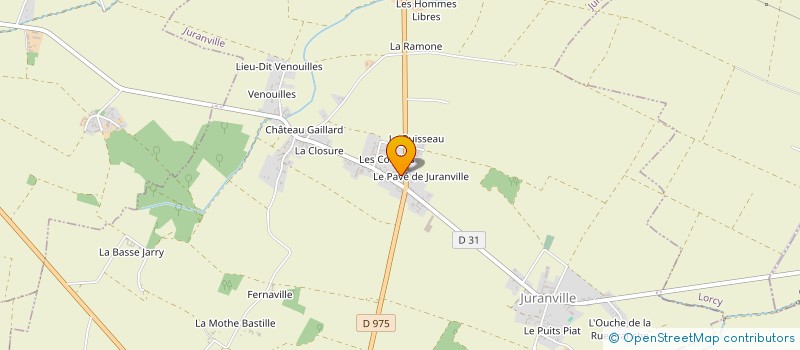 localisation de l'entreprise ASSOCIATION COULEUR TAM-TAM à BEAUNE-LA-ROLANDE