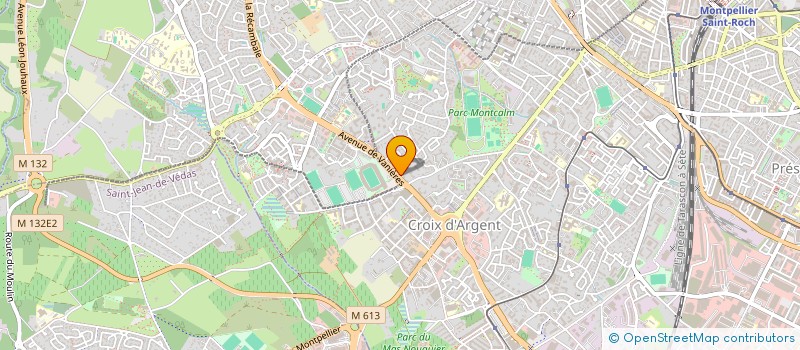 localisation de l'entreprise ASSOCIATION COULEURS D ANCRE à MONTPELLIER