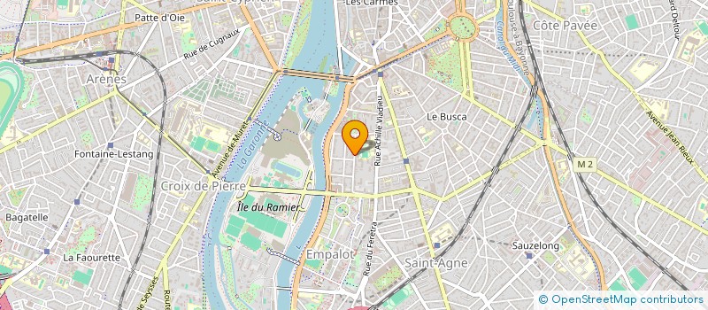 localisation de l'entreprise ASSOCIATION COULEURS D'INDONESIE WARNA INDONESIA à TOULOUSE