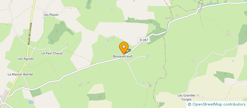 localisation de l'entreprise ASSOCIATION COULEURS LOCALES  FRANCHESSE