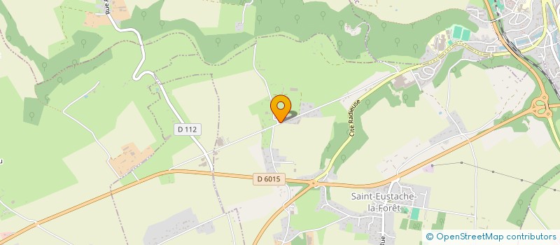 localisation de l'entreprise ASSOCIATION COUP DE COEUR  SAINT-EUSTACHE-LA-FORET