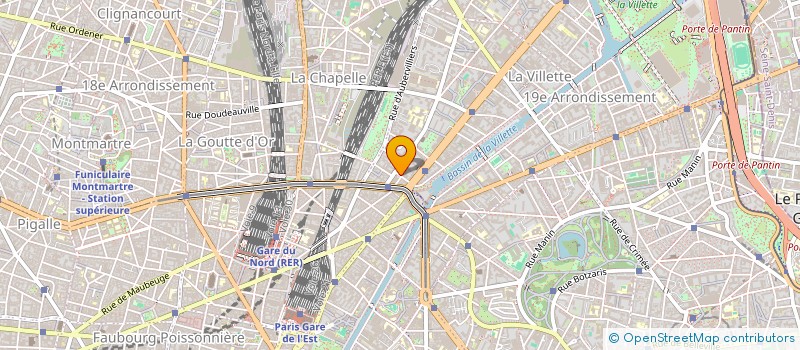 localisation de l'entreprise ASSOCIATION COUP DE POUCE  PARIS