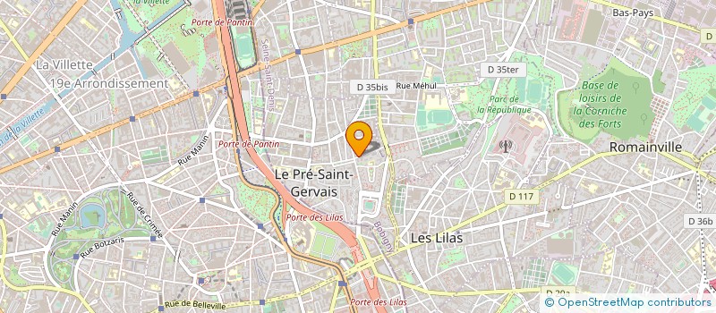 localisation de l'entreprise ASSOCIATION COUP DE POUSSES à LE PRE-SAINT-GERVAIS