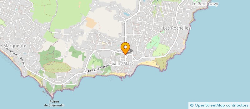 localisation de l'entreprise ASSOCIATION COURTELINE à SAINT-NAZAIRE