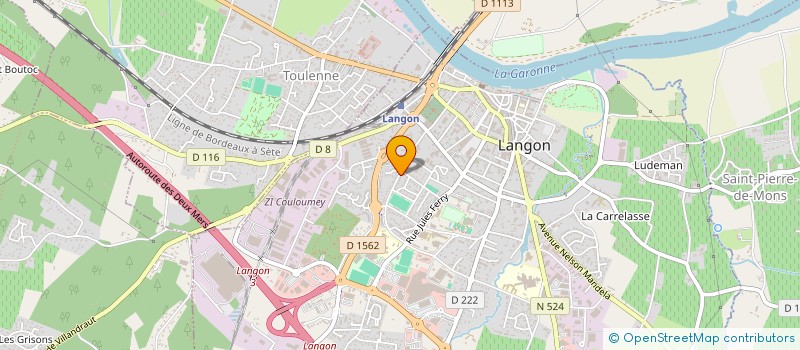 localisation de l'entreprise ASSOCIATION CPTS DE LA VALLEE DU CIRON à LANGON