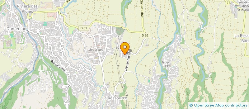 localisation de l'entreprise ASSOCIATION CR CADENCE RENYONE  SAINTE-MARIE