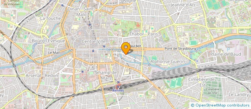 localisation de l'entreprise ASSOCIATION CRABASSOC à RENNES