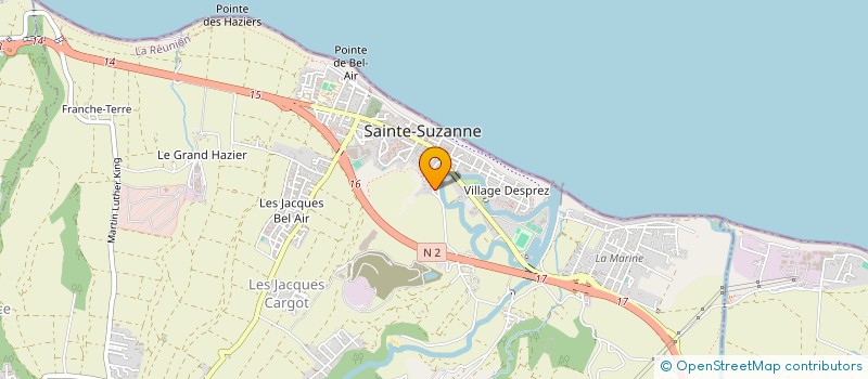 localisation de l'entreprise ASSOCIATION CRAZY RUN CAR à SAINTE-SUZANNE