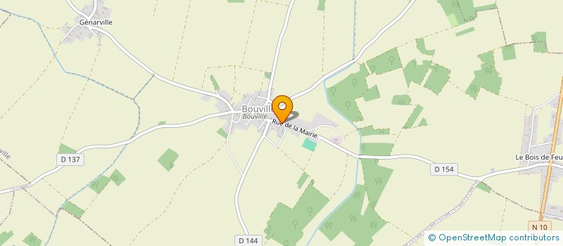 localisation de l'entreprise ASSOCIATION CREA LOISIRS DE BOUVILLE à BOUVILLE