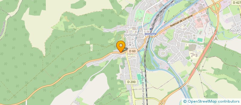 localisation de l'entreprise ASSOCIATION CREA REVES à JOINVILLE