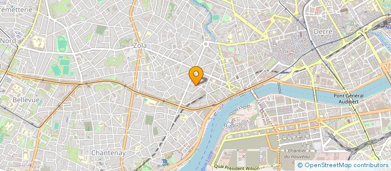 localisation de l'entreprise ASSOCIATION CREAC à NANTES