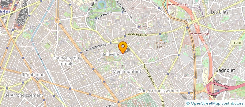 localisation de l'entreprise ASSOCIATION CREACTITUDE  PARIS