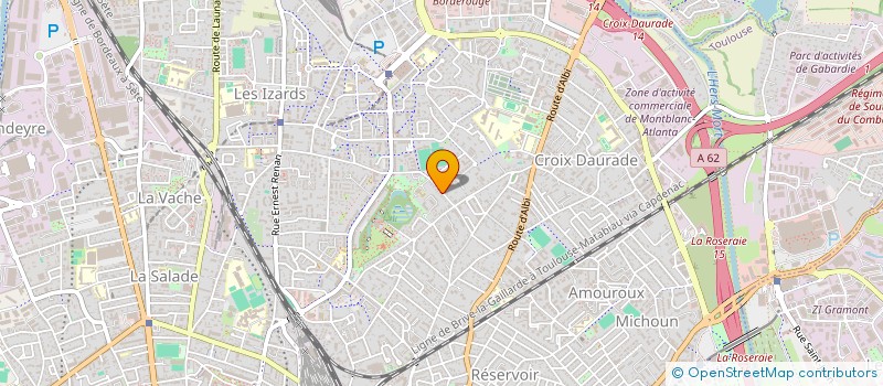 localisation de l'entreprise ASSOCIATION CREATEURS DU SUD OUEST à TOULOUSE