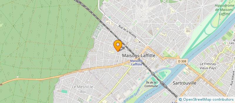 localisation de l'entreprise ASSOCIATION CREEPING FEAR à MAISONS-LAFFITTE