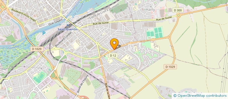 localisation de l'entreprise ASSOCIATION CREMATISTE DE L'AISNE à SAINT-QUENTIN