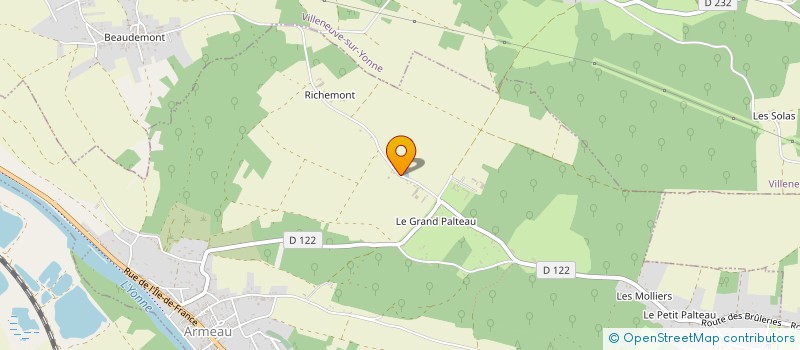 localisation de l'entreprise ASSOCIATION CREMATISTE DE L'YONNE à ARMEAU