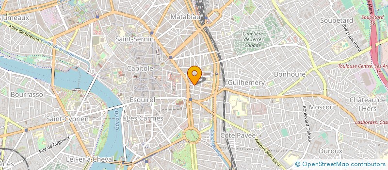 localisation de l'entreprise ASSOCIATION CREMATISTE DE LA HTE GARONNE à TOULOUSE