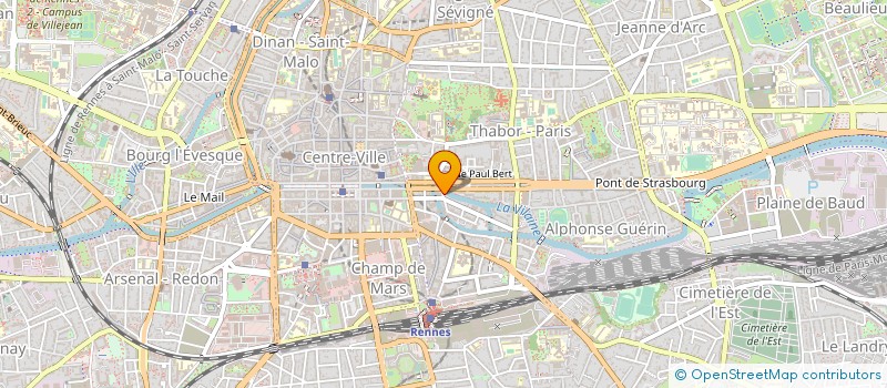 localisation de l'entreprise ASSOCIATION CREPUSCULE  RENNES