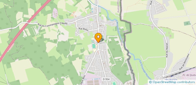 localisation de l'entreprise ASSOCIATION CRESPINOISE DE L'EVENEMENTIEL ET DES MEDIAS  CRESPIN